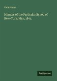 Minutes of the Particular Synod of New-York. May, 1841.