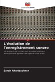 L'évolution de l'enregistrement sonore