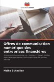 Offres de communication numérique des entreprises financières