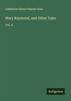 Cover Mary Raymond, and Other Tales