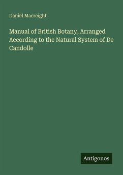 Cover Manual of British Botany, Arranged According to the Natural System of De Candolle