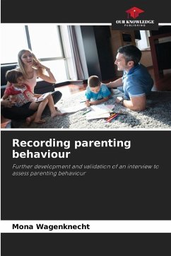 Cover Recording parenting behaviour