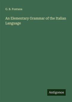 Cover An Elementary Grammar of the Italian Language