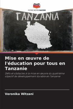 Cover Mise en ¿uvre de l'éducation pour tous en Tanzanie