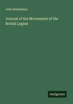 Cover Journal of the Movements of the British Legion
