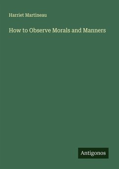 Cover How to Observe Morals and Manners