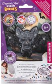 Craft Buddy CAFGR-31GEN051 - Crystal Art Wildlife Buddies, Misunderstood, Bat, Fledermaus, Serie 5, Diamond Painting