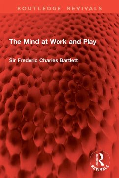 Cover The Mind at Work and Play (eBook, ePUB)
