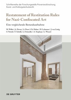 Cover Restatement of Restitution Rules for Nazi-Confiscated Art (eBook, PDF)