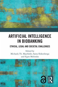 Artificial Intelligence in Biobanking (eBook, PDF)