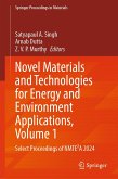 Novel Materials and Technologies for Energy and Environment Applications, Volume 1 (eBook, PDF)