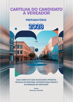 Cover Cartilha Do Candidato À Vereador 2028 (eBook, ePUB)