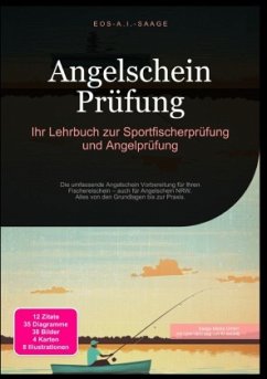 Cover Angelschein Prüfung: Ihr Lehrbuch zur Sportfischerprüfung und Angelprüfung
