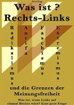 Cover Was ist Rechts-Links I Radikalismus und Extremismus I Antifa, Faschismus und die Grenzen der Meinungsfreiheit