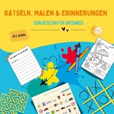 Rätsel, Malen & Erinnerungen, dein Reisespaß für unterwegs