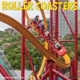 Roller Coasters 2026 Wall Calendar