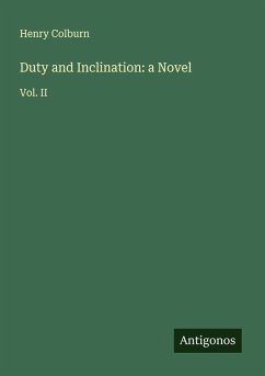 Cover Duty and Inclination: a Novel