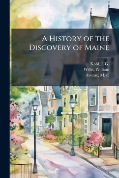 Cover A History of the Discovery of Maine