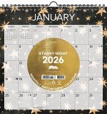 Starry Night 2026 12 X 12 Spiral Wall Calendar