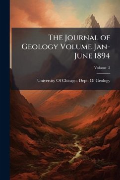 Cover The Journal of Geology Volume Jan-June 1894