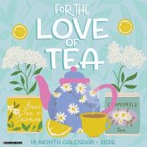 For the Love of Tea 2026 Wall Calendar