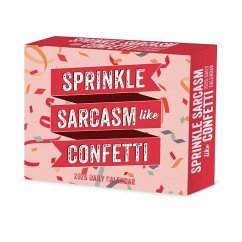 Sprinkle Sarcasm Like Confetti 2026 Box Calendar - Willow Creek Press