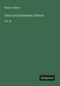 Cover Duty and Inclination: a Novel