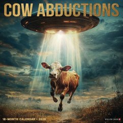 Cover Cow Abductions 2026 12 X 12 Wall Calendar