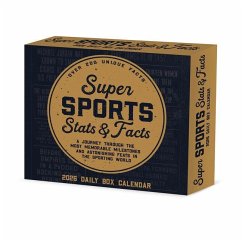 Cover Super Sports STATS & Facts 2026 5.4 X 6.2 Box Calendar