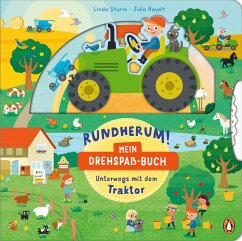 Rundherum! Mein Drehspaß-Buch - Unterwegs mit dem Traktor (Mängelexemplar) - Sturm, Linda Rundherum! Mein Drehspaß-Buch - Unterwegs mit dem Traktor (Mängelexemplar) - Sturm, Linda