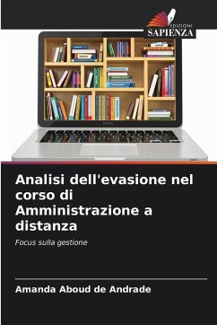 Cover Analisi dell'evasione nel corso di Amministrazione a distanza