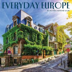 Everyday Europe 12 X 12 Wall Calendar - Willow Creek Press