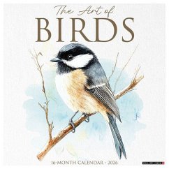 The Art of Birds 2026 12 X 12 Wall Calendar - Willow Creek Press