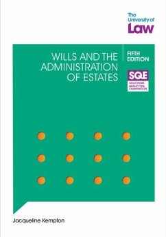 Cover SQE Wills and the Administration of Estates 5e