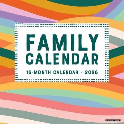 Cover Family Planner Calendar 2026 12 X 12 Wall Calendar