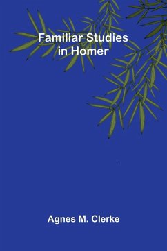 Cover Familiar Studies in Homer