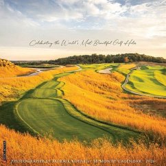 Cover Golf (W/Foil) 2026 Wall Calendar