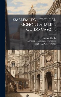 Cover Emblemi politici del Signor caualier Guido Casoni