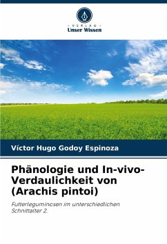 Phänologie und In-vivo-Verdaulichkeit von (Arachis pintoi) - Godoy Espinoza, Víctor Hugo Phänologie und In-vivo-Verdaulichkeit von (Arachis pintoi) - Godoy Espinoza, Víctor Hugo