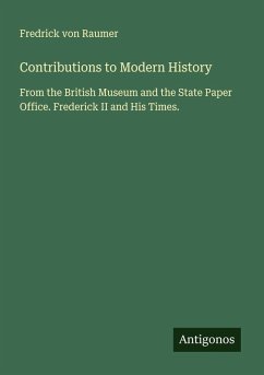 Cover Contributions to Modern History