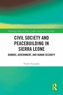 Cover Civil Society and Peacebuilding in Sierra Leone
