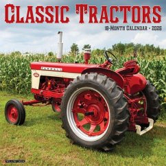 Cover Classic Tractors 2026 12 X 12 Wall Calendar