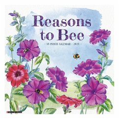 Reasons to Bee 2026 12 X 12 Wall Calendar Cover Reasons to Bee 2026 12 X 12 Wall Calendar