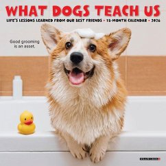 Cover What Dogs Teach Us 2026 Mini Wall Calendar
