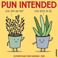 Pun Intended 2026 12 X 12 Wall Calendar Cover Pun Intended 2026 12 X 12 Wall Calendar