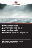 Évaluation des performances des entreprises de construction au Nigeria