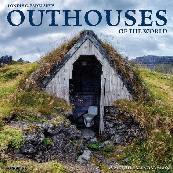 Outhouses 2026 Wall Calendar