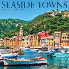 Cover Seaside Towns 2026 Wall Calendar