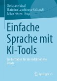 Einfache Sprache mit KI-Tools (eBook, PDF)