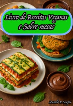 Cover Livro De Receitas Veganas: Sabores Da Natureza (eBook, ePUB)
